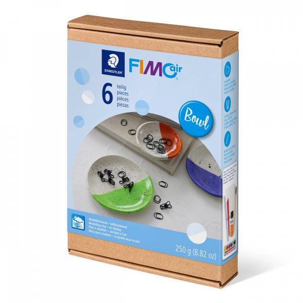 Fimo Air Modellingsset Sk�lar - 6 delar