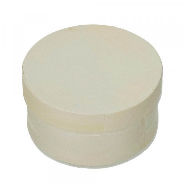 Plywoodask ø 82 mm H 40 mm - obehandlat rund Plywoodask ø 82 mm H 40 mm - obehandlat rund