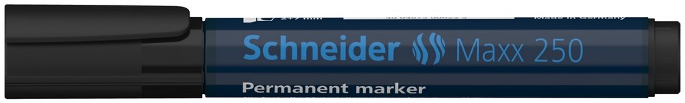 Maxx 250 Permanent (2-7 mm) - Sort - Markørpenne, Penne, Penne, kridt & tusch