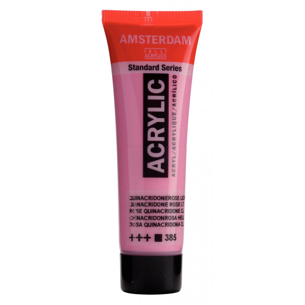 Akrylmaling Amsterdam 20 ml - Quinarose Lt - Akrylfarver, Kunstnerfarver