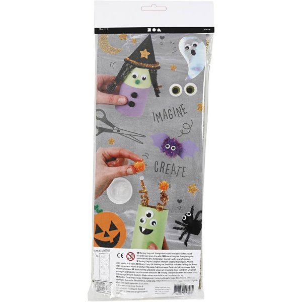 Kreativt Halloween-håndverkssett Kreativt Halloween-håndverkssett