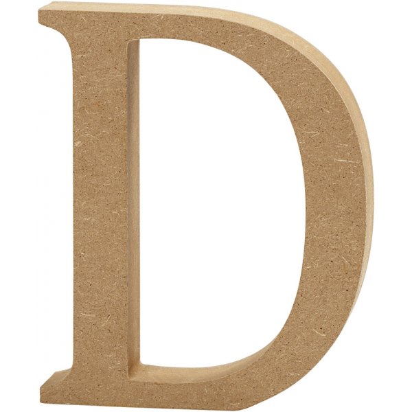Bokstav - 13 x 2 cm - D Bokstav - 13 x 2 cm - D