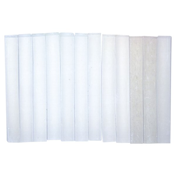 Set med 12 transparenta Oyumaru-stavar Set med 12 transparenta Oyumaru-stavar