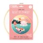 Punch needle-kit med koifisk, 25 cm