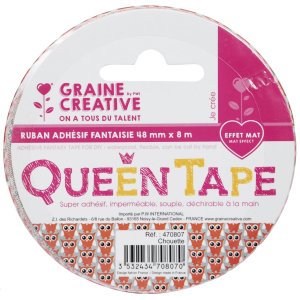 Queen Tape tejp 48 mm x 8 m Queen Tape tejp 48 mm x 8 m