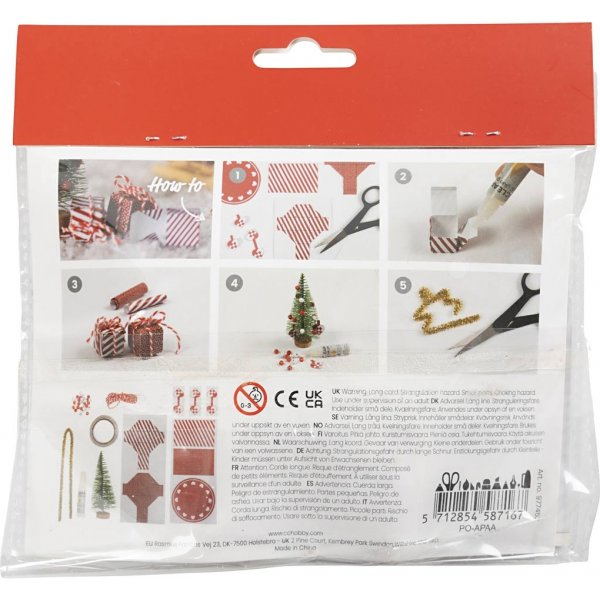Mini DIY Kit Nissens Dörr - Julgran Mini DIY Kit Nissens Dörr - Julgran