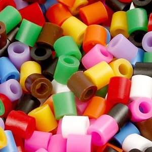 Rörpärlor NABBI medium 5x5 mm Standardfärger 6000 st Rörpärlor NABBI medium 5x5 mm Standardfärger 6000 st