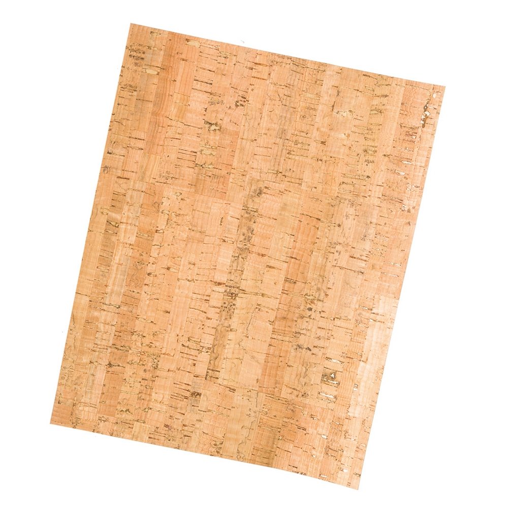 Korklæder 70x140 cm 0,65 mm - Striber - Kork dekorativt materiale, Dekorationmateriale, Hobbymateriale, Håndværk