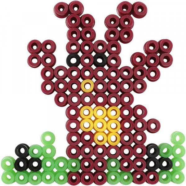Pärlplattor - Oval, hjärta, sexkantig, cirkel, kvadrat, strjärna - 7x7,5-10,5x9,5 cm - 6 st Pärlplattor - Oval, hjärta, sexkantig, cirkel, kvadrat, strjärna - 7x7,5-10,5x9,5 cm - 6 st