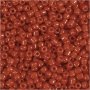 Rocailleperler 3 mm Mørkerød 25 g Rocailleperler 3 mm Mørkerød 25 g