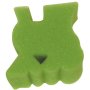 Skumgummist�mplar 6-pack, figurer 5 x 5 cm
