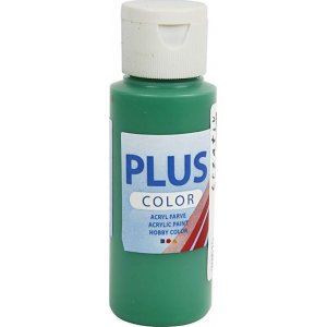 Plus Color Hobbyfrg - briljantgrn - 60 ml