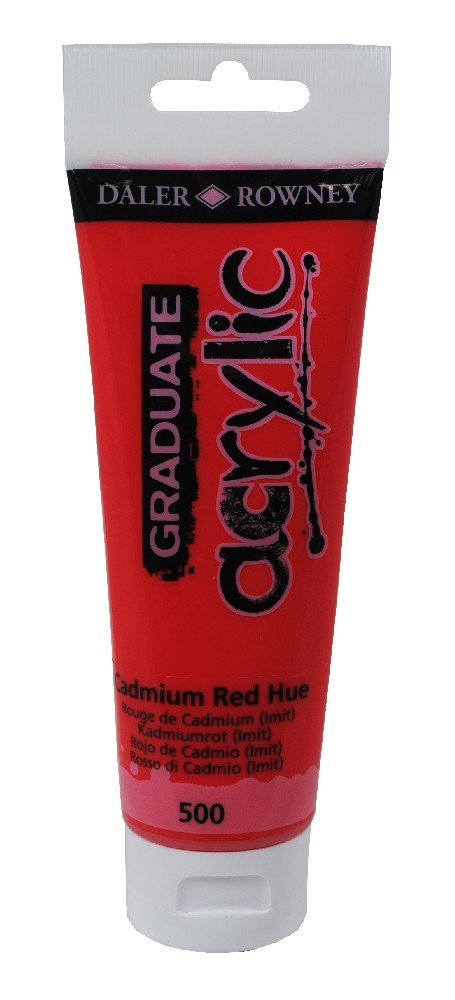 Akrylfärg Graduate 120 ml - Cadmium Red hue - Akrylfärger, Konstnärsfärger
