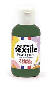 Textilfärg 50 ml skogsgrön Textilfärg 50 ml skogsgrön