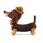 Rött amigurumi-garn i bomull 27 g - cirka 55 m Rött amigurumi-garn i bomull 27 g - cirka 55 m