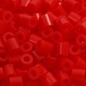 Rörpärlor NABBI 5x5 mm Ljusröd 1100 st Rörpärlor NABBI 5x5 mm Ljusröd 1100 st