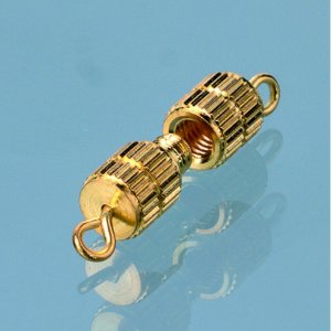 Halsbandsls 10 mm - frgylld 50 st. cylinder