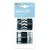 Washitape 6-pack svart