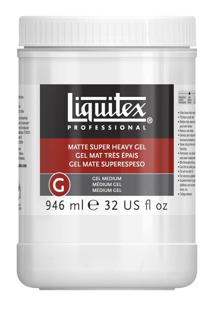 Matt Super Heavy Gel Liquitex 946 ml - Akrylmedier, Malemedium, Lakk & malingsmedier
