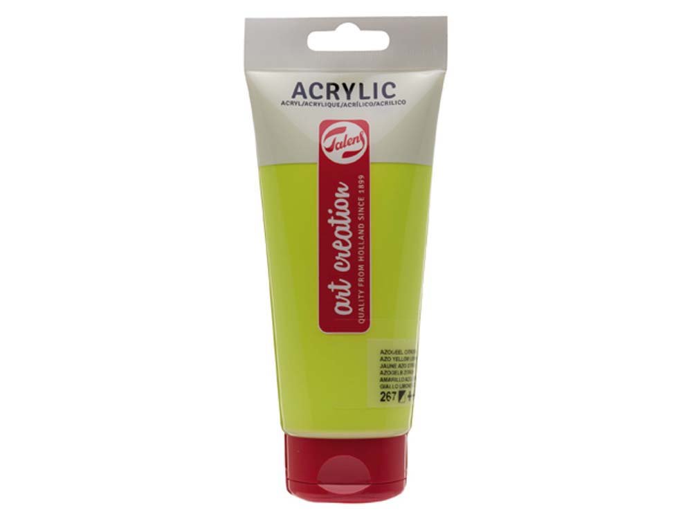 Akrylmaling Art Creation 200 ml - Azo Gul Medium - Akrylfarver, Kunstnerfarver