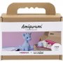 DIY-s�t amigurumi giraf lysebl� - 1 pakke.
