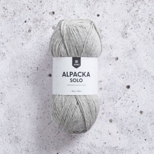 Alpacka Solo 50g - Silver grey