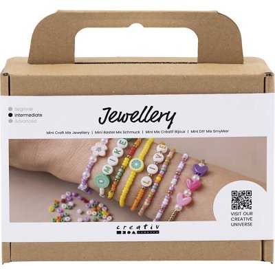 Mini DIY Mix smykker - Farverige armbnd