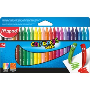 Kritpenset - Maped - Color'Peps 24 vaxkritor