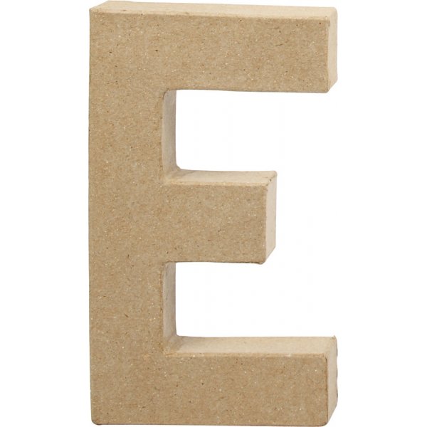 Pappbokstav - E - 5 cm Pappbokstav - E - 5 cm
