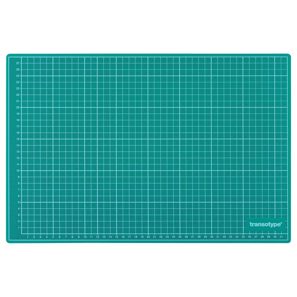 Skæremåtte grøn/sort A3 - 450 x 300 mm - Skæremåtter, Skæreværktøj, Håndværk