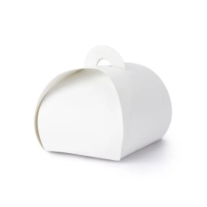 Papir gaveæsker 6 x 6 x 5,5 cm hvide - 10-pak Papir gaveæsker 6 x 6 x 5,5 cm hvide - 10-pak
