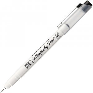 Kalligrafipenna ZIG Svart - 1 mm Kalligrafipenna ZIG Svart - 1 mm