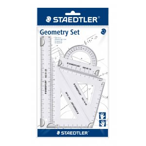 Geometrisæt Steadtler - 4 dele