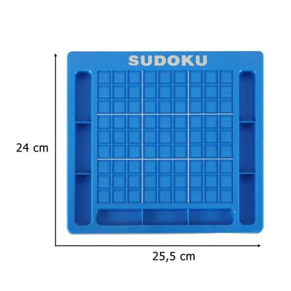 Sudokuspussel plast 25,5 x 24 cm - 120 utmaningar Sudokuspussel plast 25,5 x 24 cm - 120 utmaningar