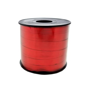 Gavesnor - Rød metallisk - Mat - 10 mm x 50 m Gavesnor - Rød metallisk - Mat - 10 mm x 50 m