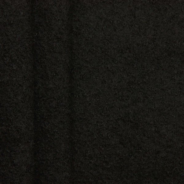 100 % Kokad ull Svart - 140 cm - 100% ull, Ulltyg, Tyger