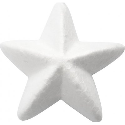 Stjerner - hvit - B11 cm - 25 stk