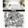 Rhinestones - silver - 10 mm - 150 st