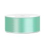 Satinband - 25 m - Mint - Bredd: 25 mm