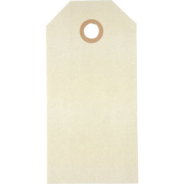 Manillamärken - cream - 5 x 10 cm - 20 st Manillamärken - cream - 5 x 10 cm - 20 st