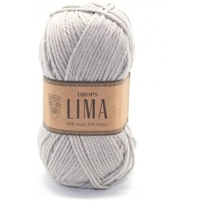 DROPS Lima Uni Color garn - 50g - Medium gr (8465)