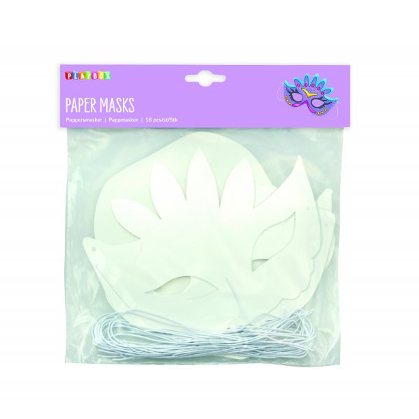 Pappersmasker - 16 st