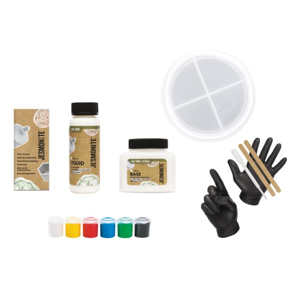 JESMONITE AC100 kit - runda underlägg JESMONITE AC100 kit - runda underlägg