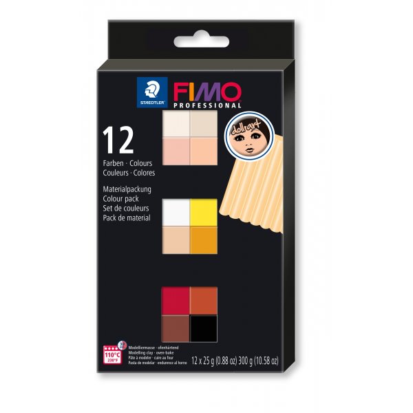 Modellera Fimo Professional Doll Art - 12 frger