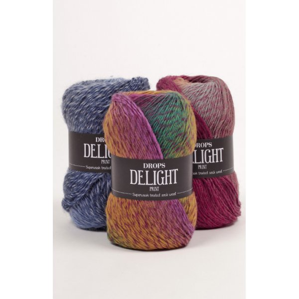Drops Delight garn - 50g Drops Delight garn - 50g