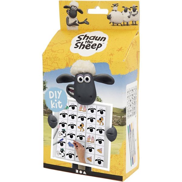 Minnespill Sauen Shaun med tusjpenner 15 par - Materialsett Minnespill Sauen Shaun med tusjpenner 15 par - Materialsett