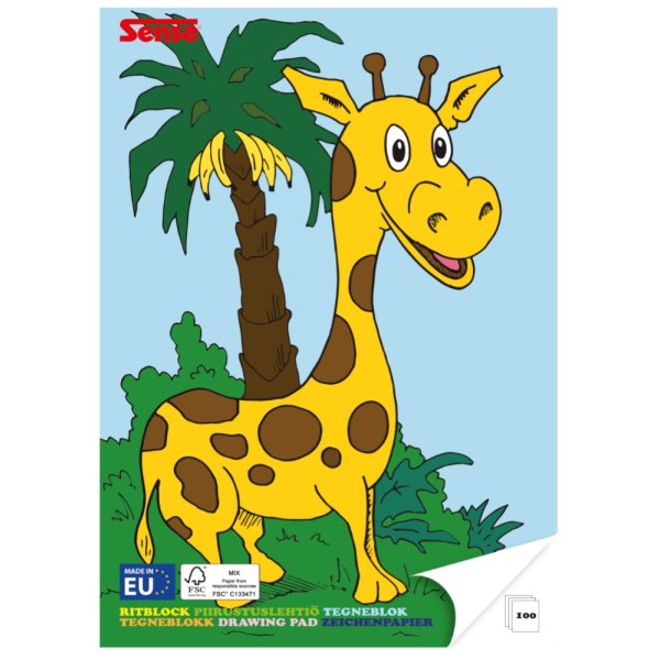 Ritblock A5 FSC Sense - 100 blad Ritblock A5 FSC Sense - 100 blad