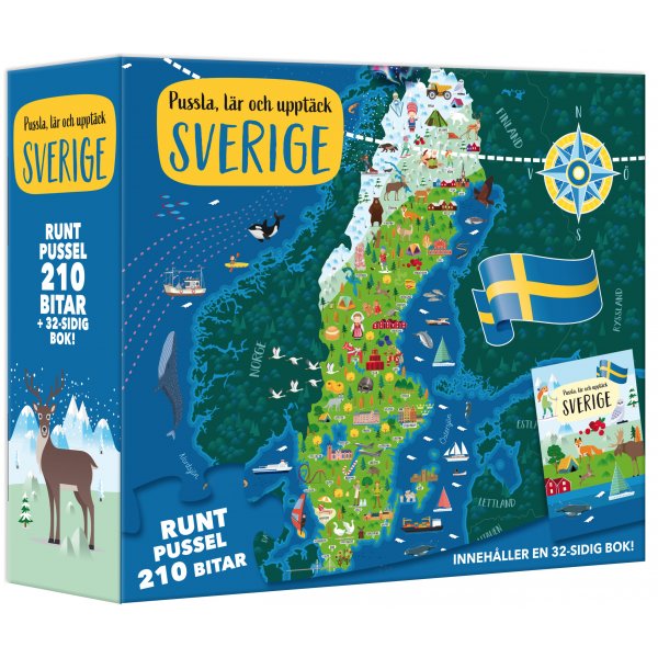 Pysselbok - Pussla, lr och upptck Sverige