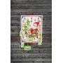 Broderikit julkalender - Tomte och polkagrisar