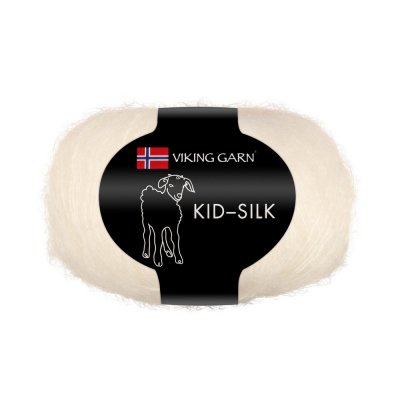 Barn/silke 25 g - hvit (300)